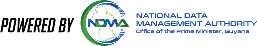 Powered by the National Data Management Authority, Office of the Prime Minister, Guyana